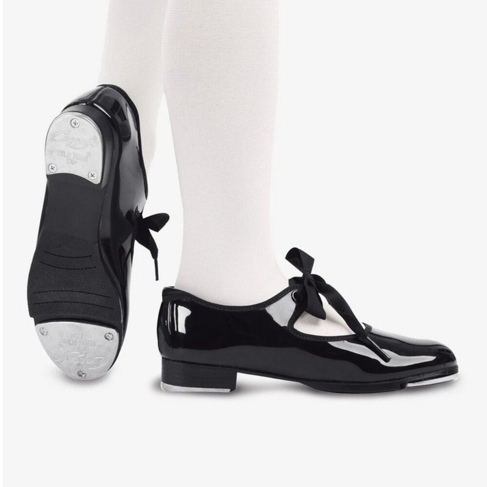 Capezio Kids Jr. Tyette Tap Shoes size 12M